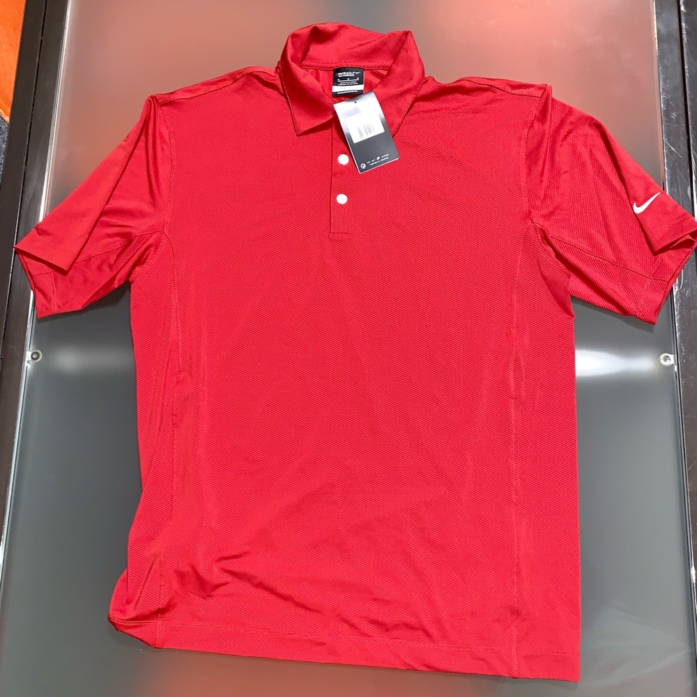 Nike dri-fit golf polo.
